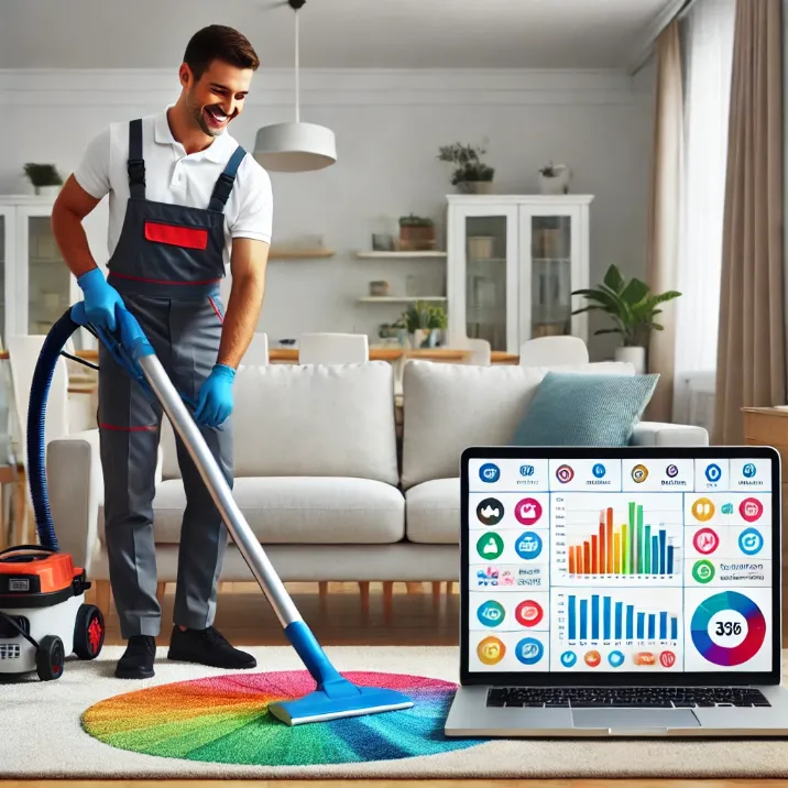 carpet cleaning website design