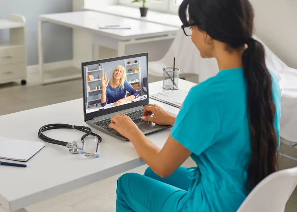 website design for telehealth