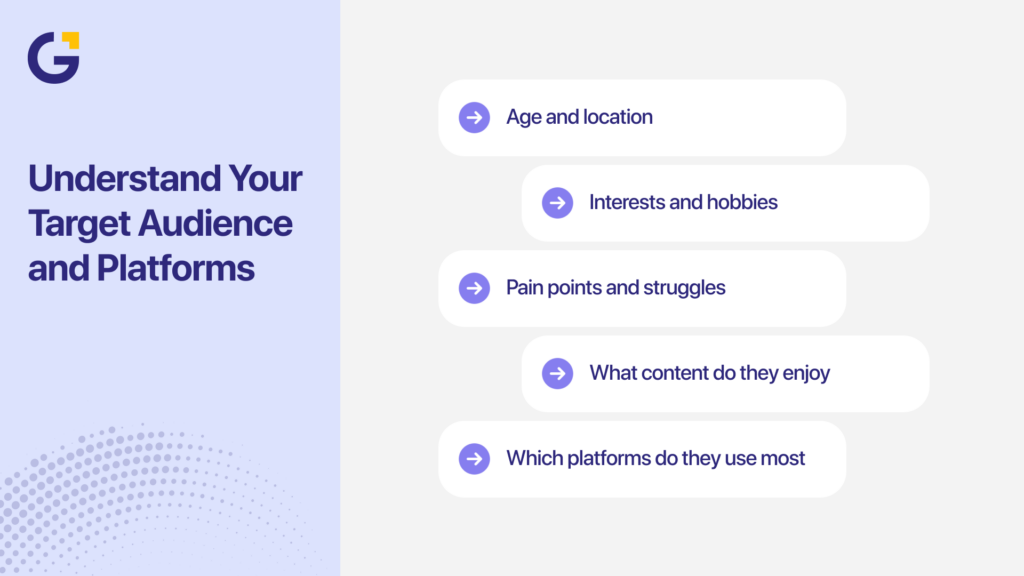 Social media strategy audience and platform planning