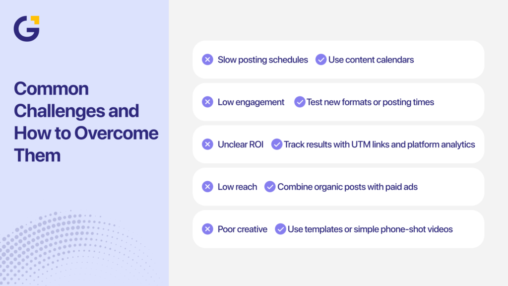 Social media marketing guide on challenges and solutions