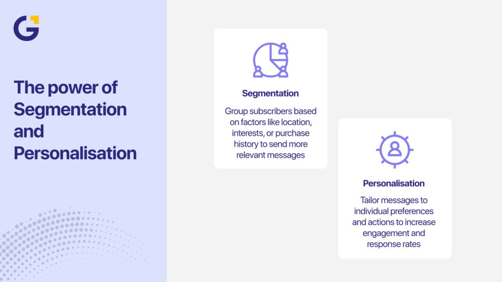 What is email marketing segmentation and personalisation