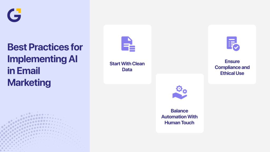 AI in email marketing best practices for implementation