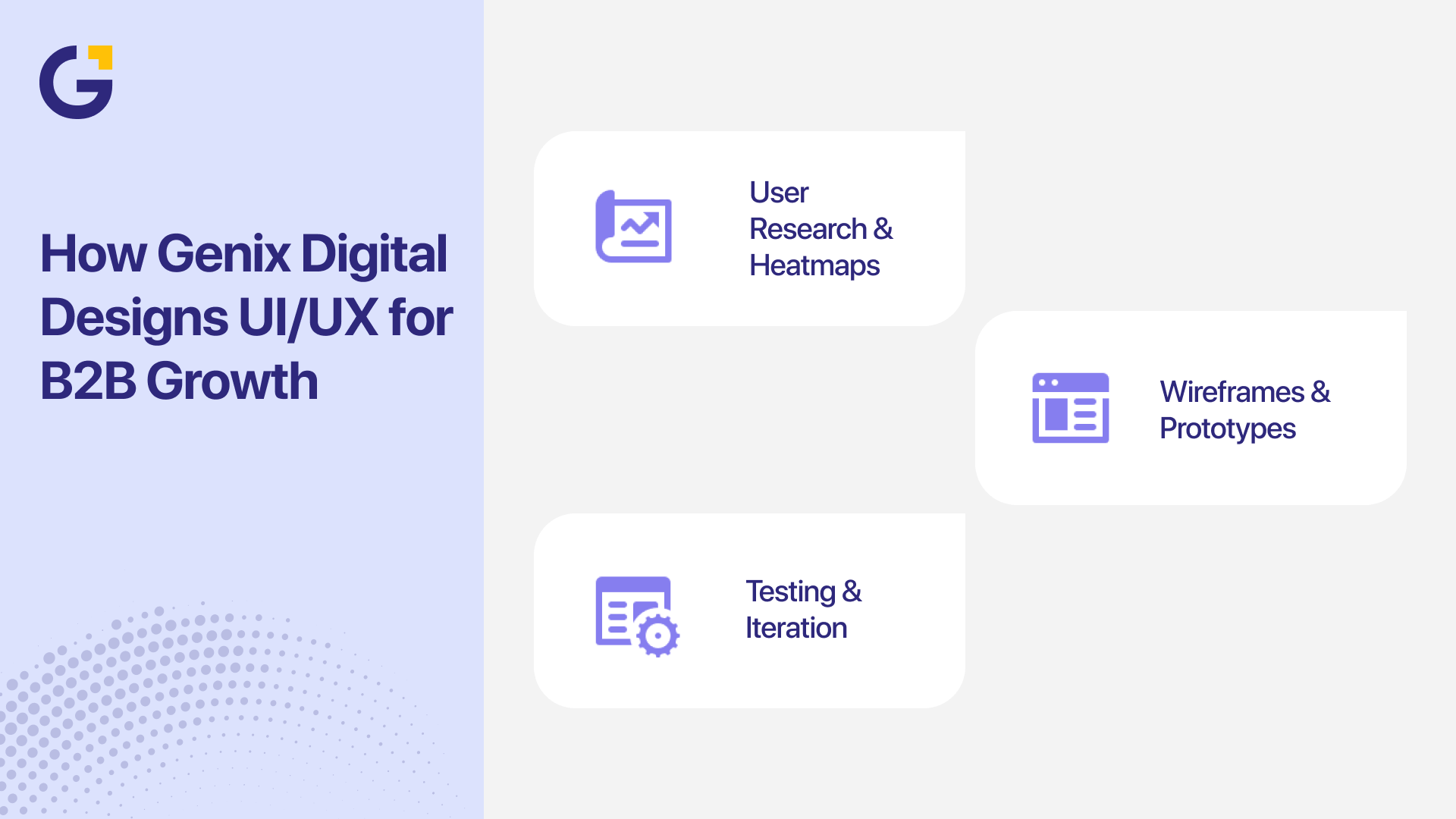 How Genix Digital Designs UI/UX for B2B Growth