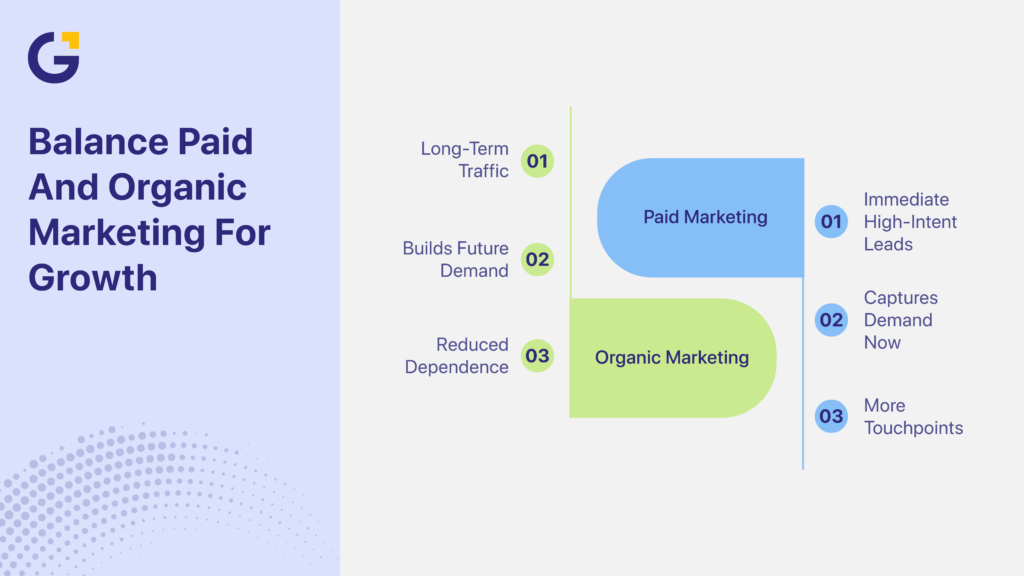 Top digital marketing strategies balancing paid and organic