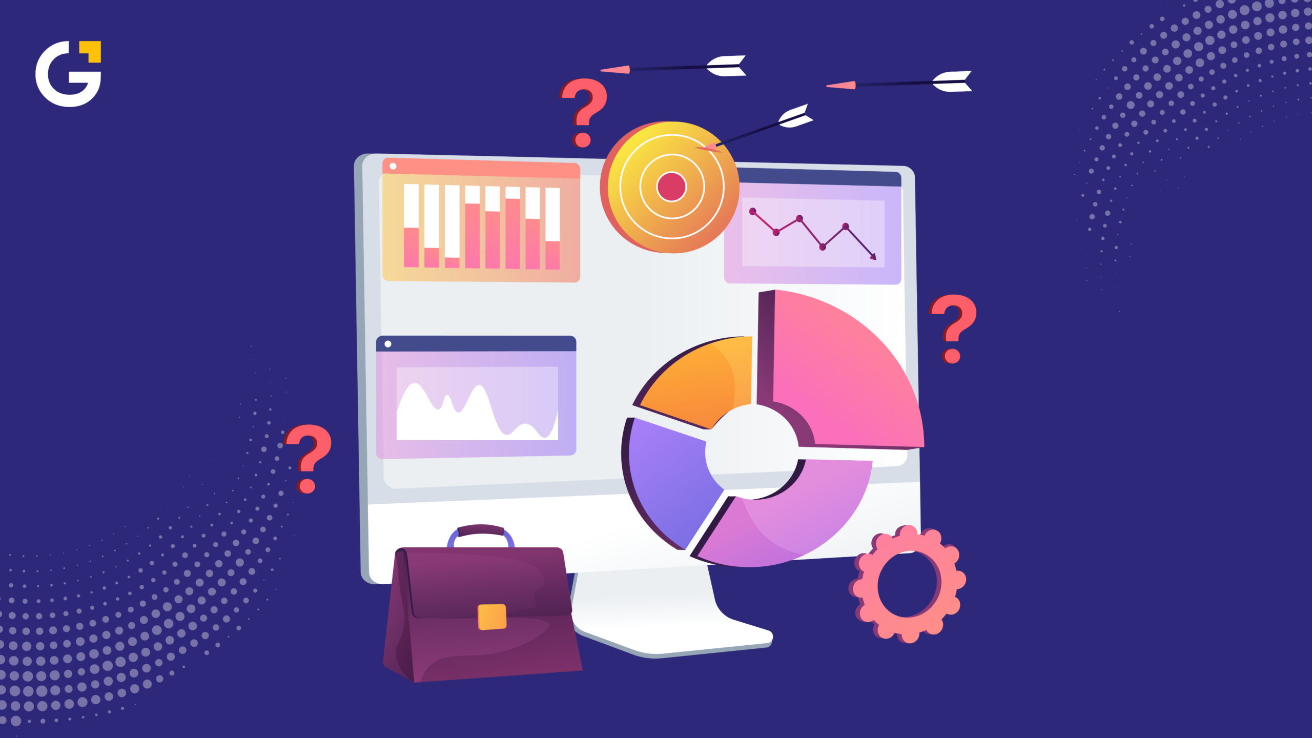Analytics dashboard showing impact of common PPC mistakes